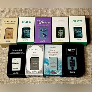 Pura Fragrance Refills Lot of 9